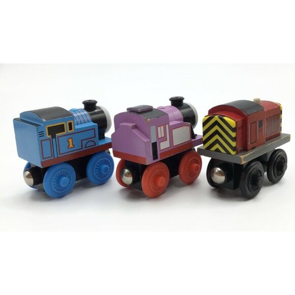 Thomas & Friends Early Engineers Engines Lot Salty Rosie Wooden Railway Trains - Picture 3 of 7